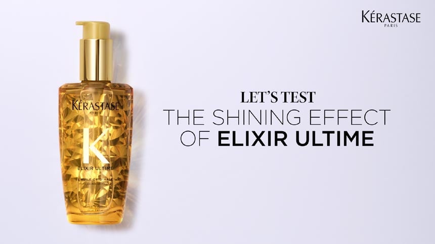 Elixir Ultime Original Hair Oil Creates Shiny Hair