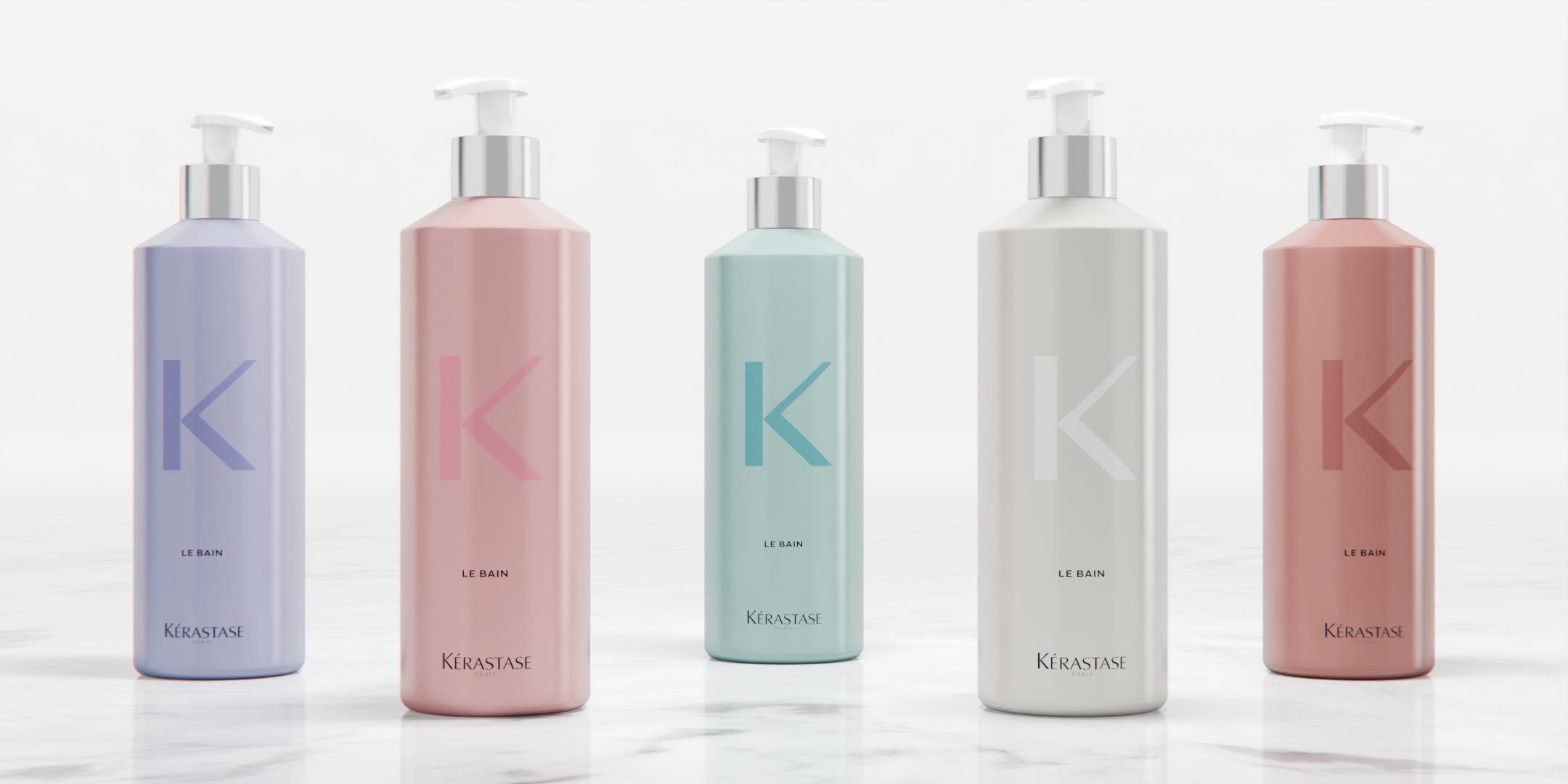 Kerastase Refillable Bottle and Shampoo Refill Pouch